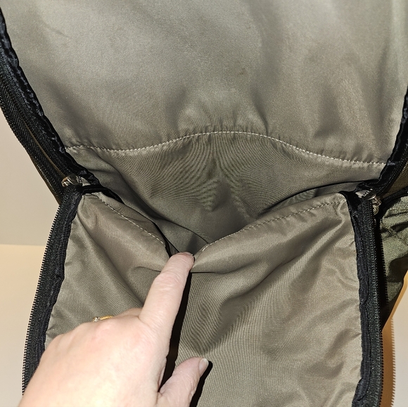 REI  Dark Green Travel Roller Backpack - Picture 14 of 16